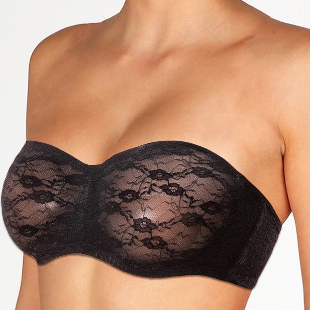 Biustonosz koronkowy bandeau