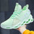 Męskie sneakersy na wysokiej piankowej podeszwie