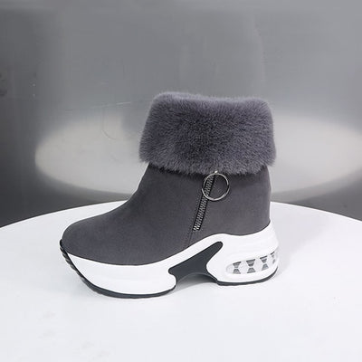 Wysokie buty z futerkiem Parodi