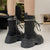 Damskie buty na platformie typu glany