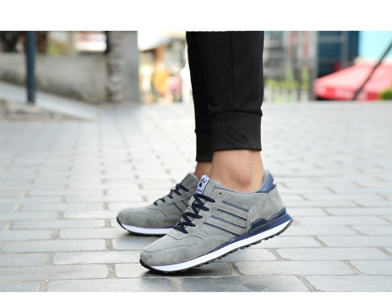 Męskie klasyczne sneakersy z zamszu