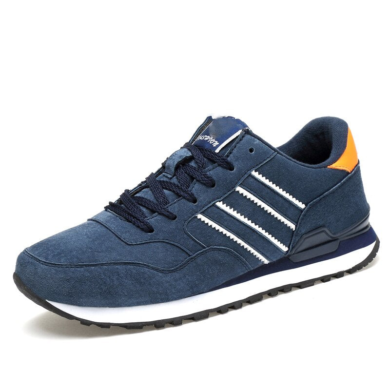 Męskie klasyczne sneakersy z zamszu