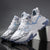 Futurystyczne Sneakersy Męskie z Dynamicznym Designem