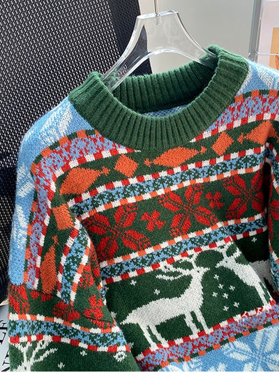 Sweter w renifery Dominquez