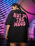 Damski t-shirt oversize Not in the mood