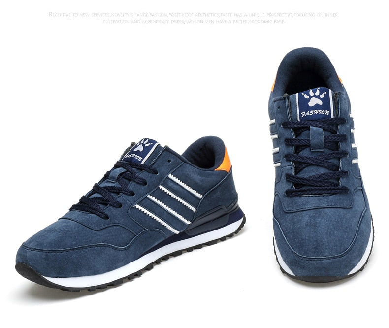 Męskie klasyczne sneakersy z zamszu