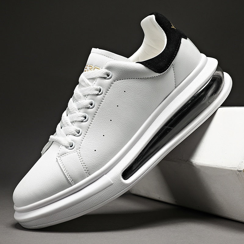 Nowoczesne Sportowe Buty Męskie Sneakersy z Amortyzującą Wysoką Podeszwą