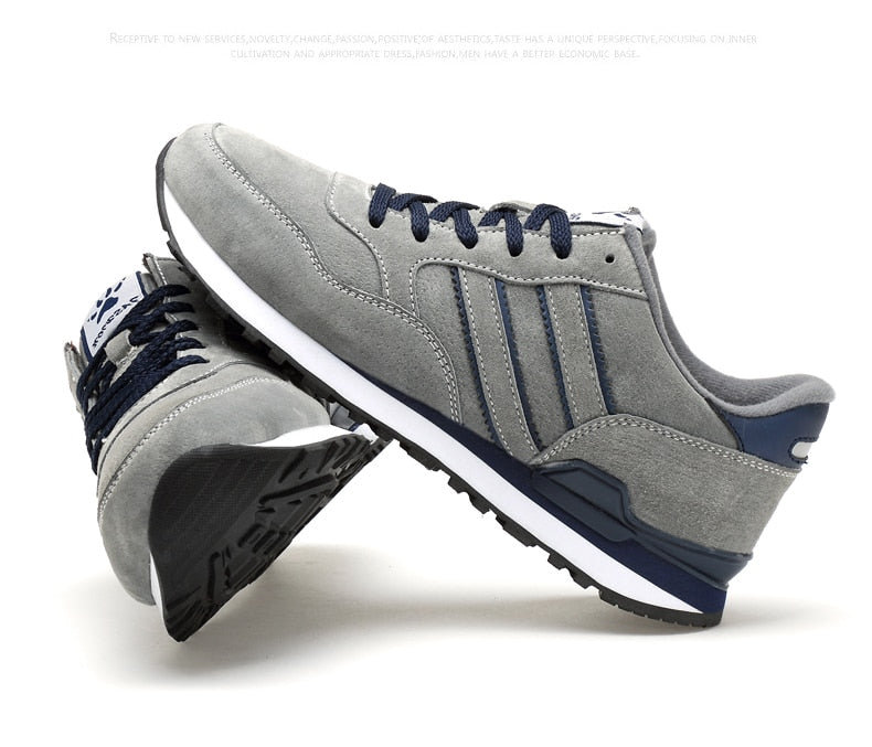 Męskie klasyczne sneakersy z zamszu