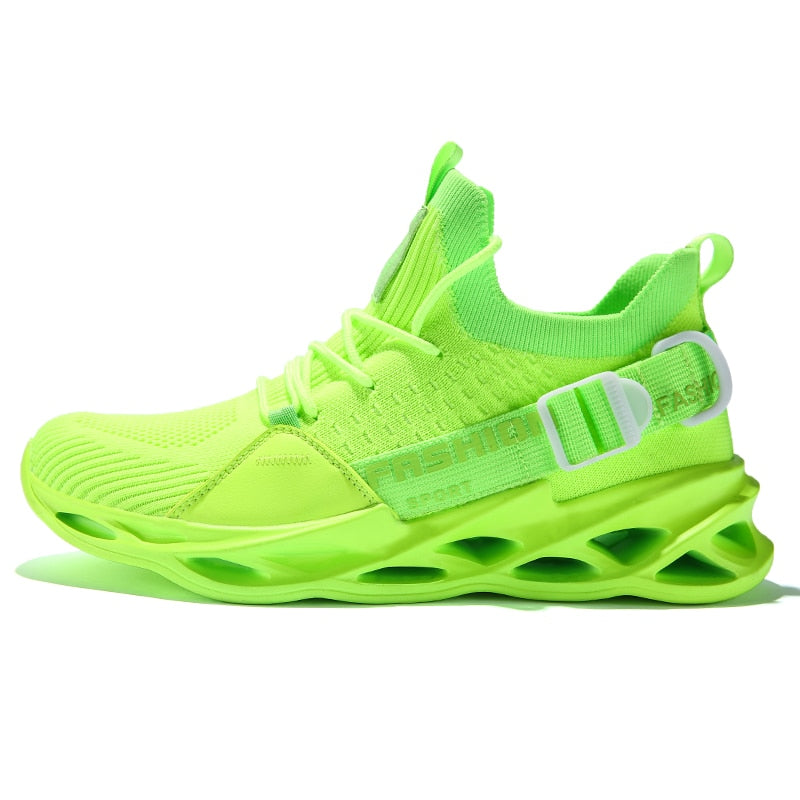 Futurystyczne buty męskie sportowe z elastyczną podeszwą