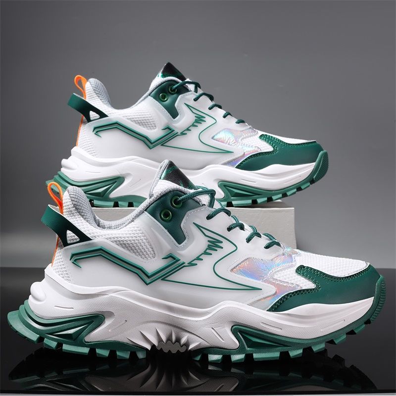 Futurystyczne Sneakersy Męskie z Dynamicznym Designem