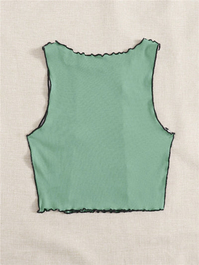 Top z motywem zebry Ruched