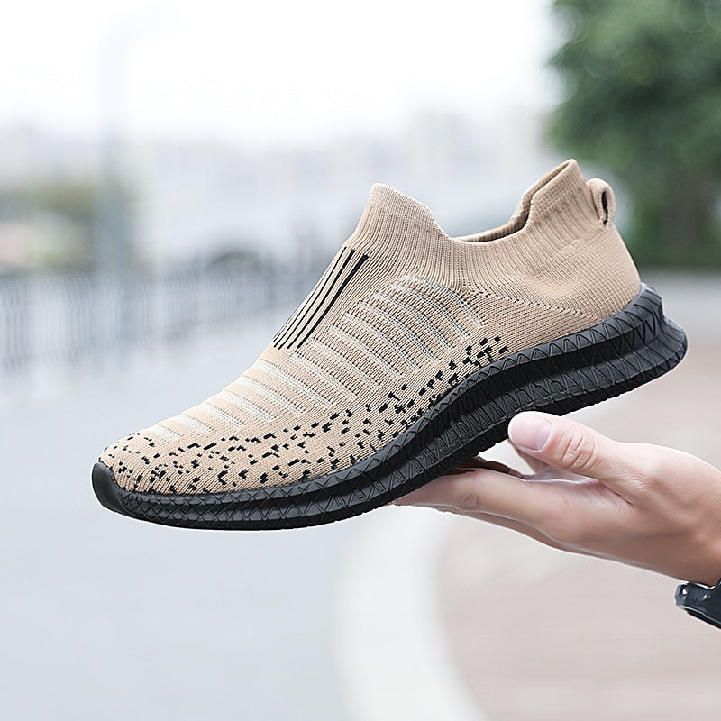 Buty sportowe męskie bez sznurówek Regras
