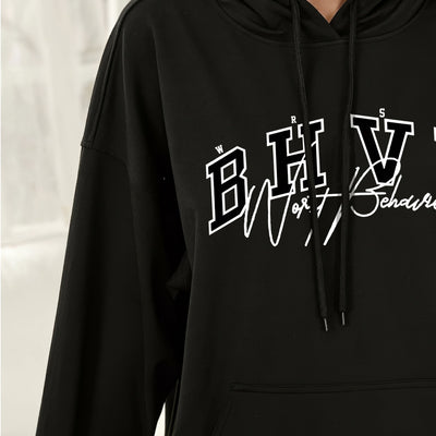 Bluza z napisem BHVR