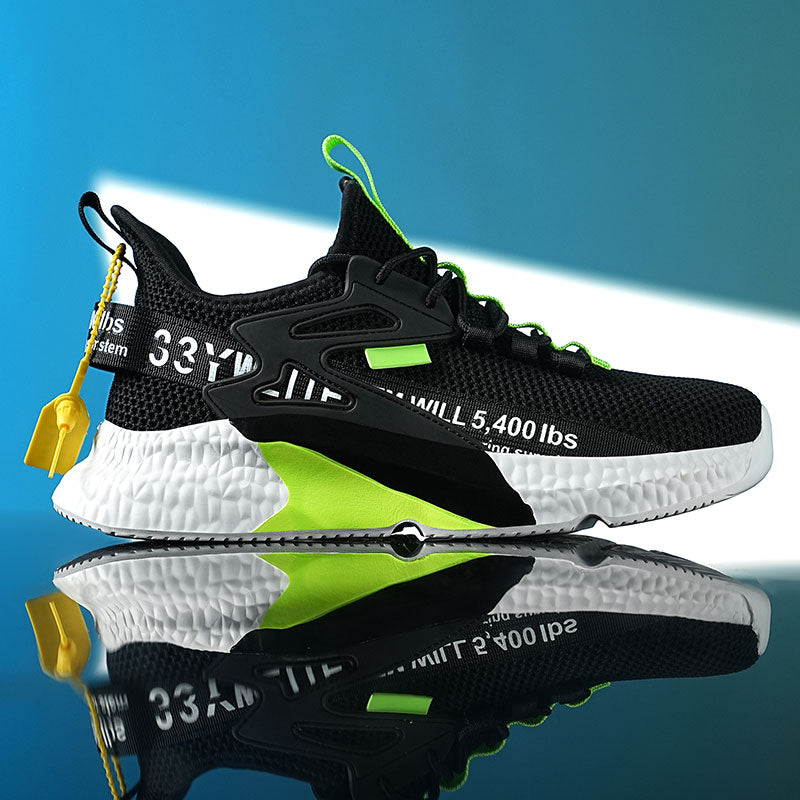 Dynamiczne Męskie Buty Sportowe z Innowacyjną Podeszwą