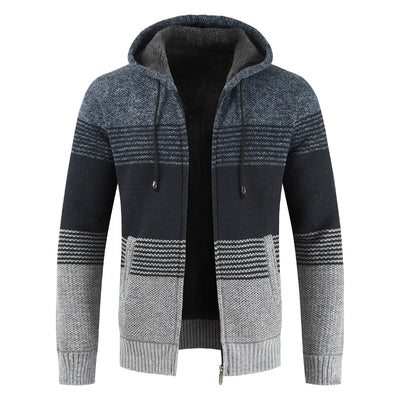 Rozpinany sweter z kapturem Bromer™️