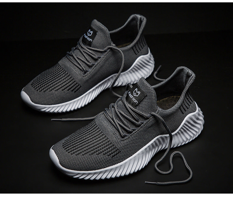 Męskie buty sneakersy sportowe z nowoczesnym designem i oddychającą siateczką
