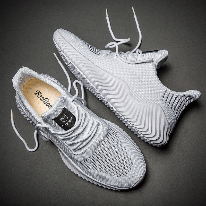 Męskie buty sneakersy sportowe z nowoczesnym designem i oddychającą siateczką