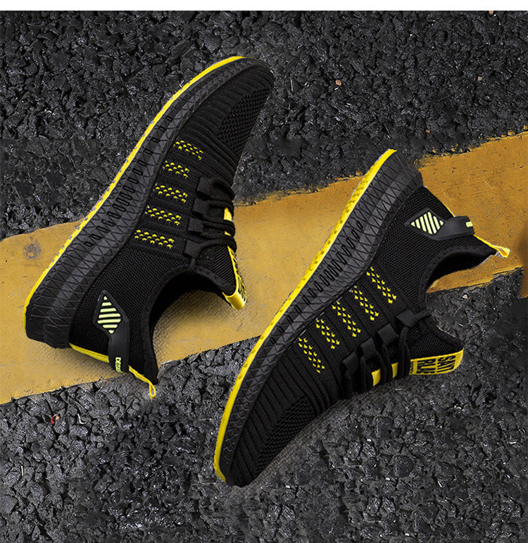 Męskie sportowe buty z oddychającą siateczką i nowoczesnym designem