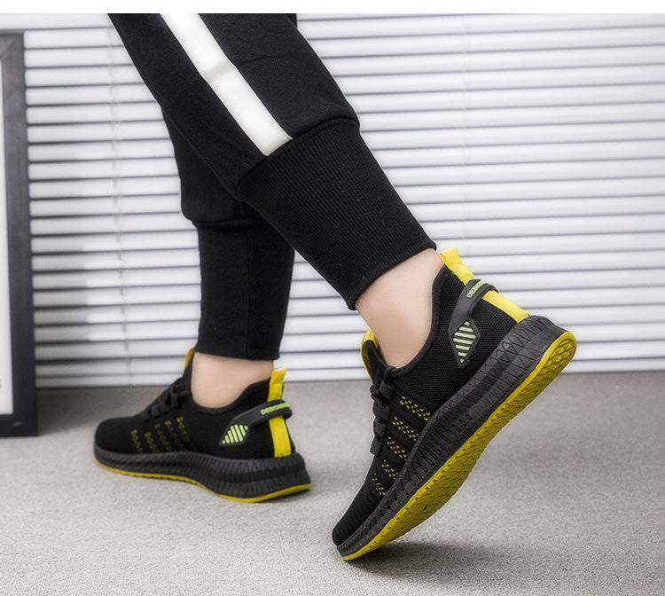 Męskie sportowe buty z oddychającą siateczką i nowoczesnym designem