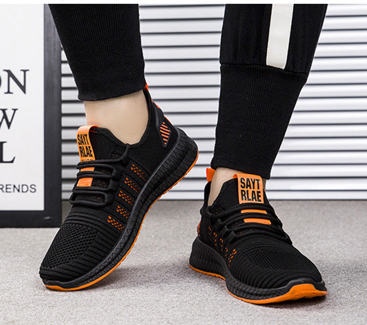 Męskie sportowe buty z oddychającą siateczką i nowoczesnym designem