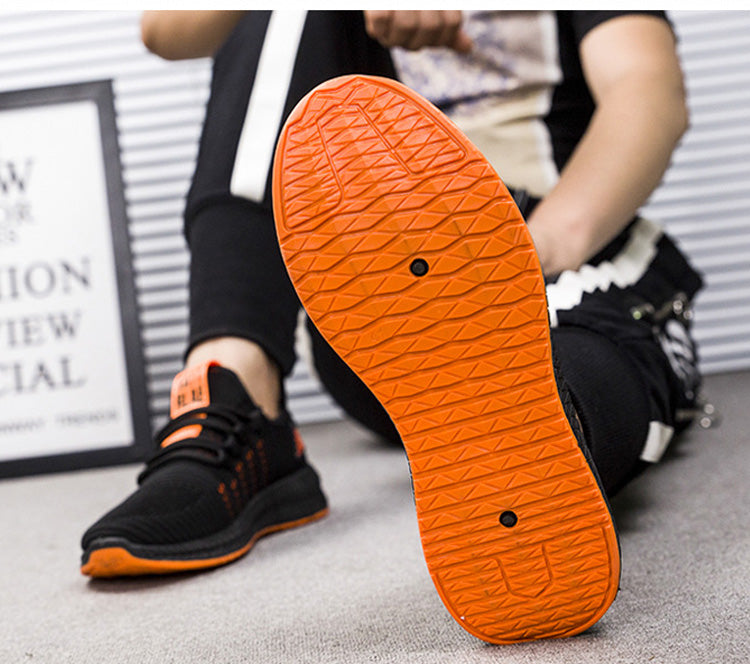 Męskie sportowe buty z oddychającą siateczką i nowoczesnym designem