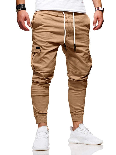 Męskie Spodnie Jogger Cargo - Komfort i Styl